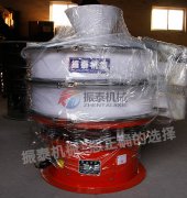 山東煙臺有色金屬PP振動篩已發(fā)貨，請章經(jīng)理注意查收！