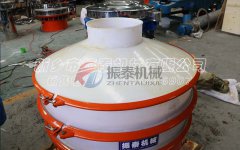 新泰工業(yè)藥品PP振動(dòng)篩已發(fā)貨，請(qǐng)鄭經(jīng)理注意查收！