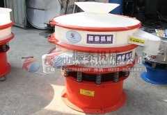 山東濰坊表面處理劑防腐蝕振動(dòng)篩已發(fā)貨，請(qǐng)孟經(jīng)理注意查收！